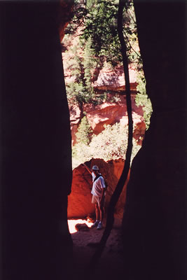 Robby on a Hike