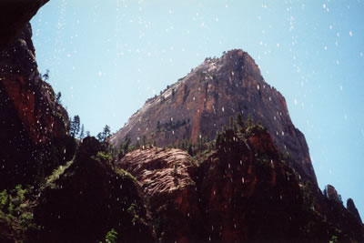 Water from Heaven at Weeping Rock