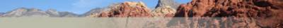 Scenery at Red Rock Canyon, September 2004